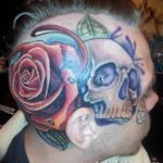 fototegning af en tatovering i stor størrelse dateret 02.06.2018 №008 - tatovering i stor størrelse -