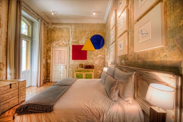 Izba-dizajn-charizmatická-scéna-pre-umenie-s hodnotou-budapešť-ubytovanie