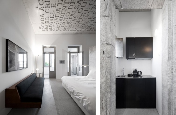 Portugalské nápady na dizajn interiéru hotela v Portugalsku