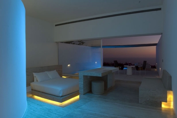 dizajnový hotel encanto v acapulcu prístup na terasu