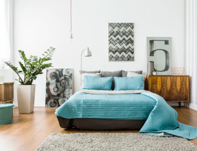 Výhody boxovej pružinovej postele manželská posteľ King size obrázky nástenná spálňa