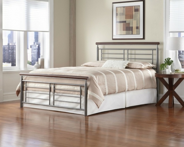 štýlové nápady do spálňového nábytku dizajnérske postele kovové