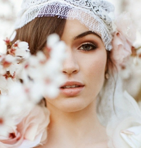 Make up nápady oči zdôrazňujú čiernu kohl očnú linku