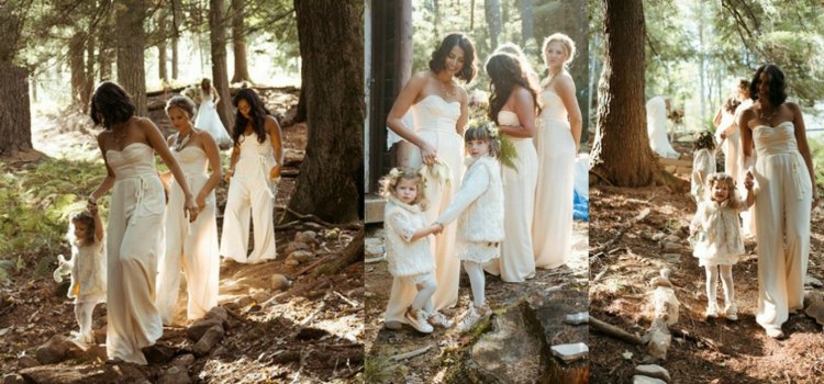 Jemne vyzerajúci outfit pre družičky zo slonoviny družička-outfit-kombinéza-šampanské-farba-les-svadba-kvetinárka