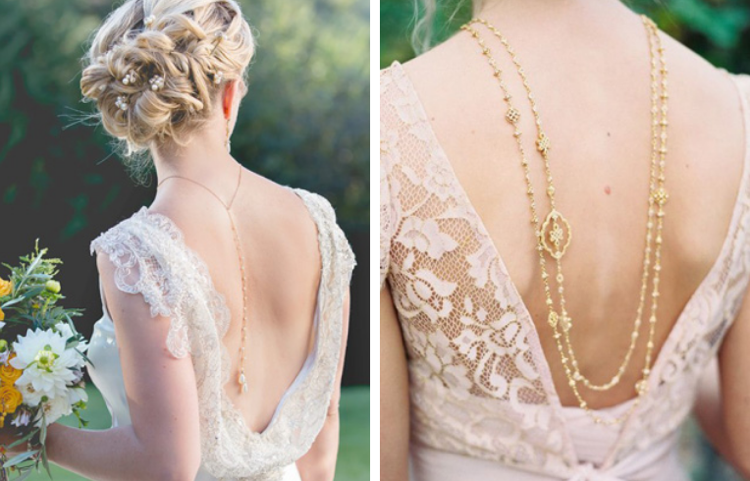 Svadobné šaty vinobranie bez retiazky s retiazkou a akcentom na boho svadbu