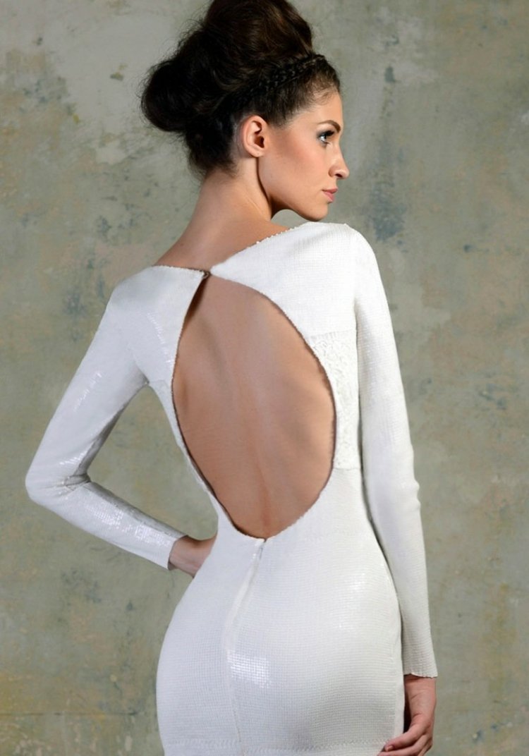 Svadobná móda 2015 Svadobné šaty so štýlovou elegantnou dámskou konfekciou