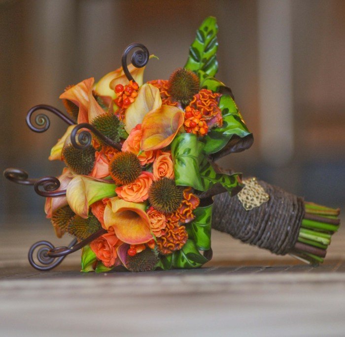 Čerstvé nápady na svadobné kytice Nápady na kytice čerstvé rezané kvety