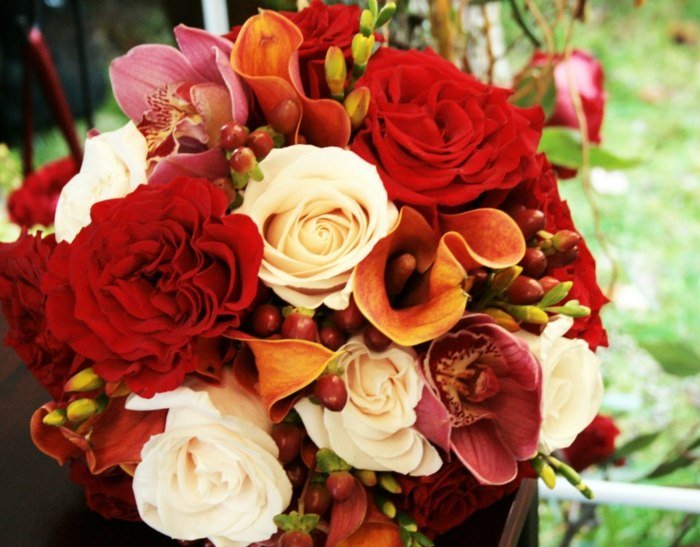 Jesenné svadobné svadobné kytice farebné nápady Svadobné kytice farebné nápady nápady