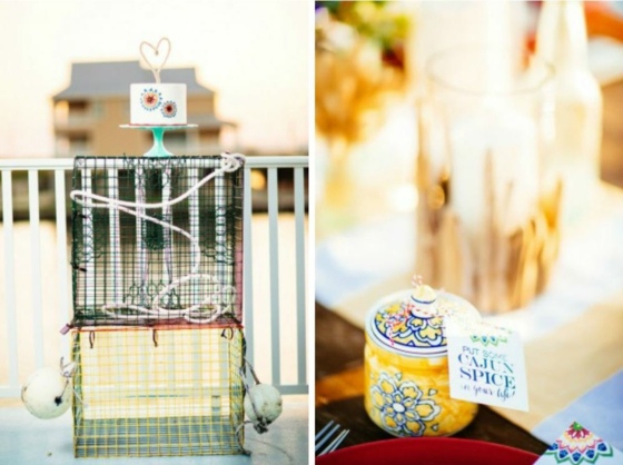 Dekor na svadobnú sprchu Hrnce-s-bylinkami-pri-stole-svadobná sprcha