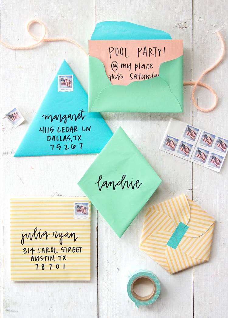 Drobná obálka s formulármi-zaujímavá-šablóna-tlač