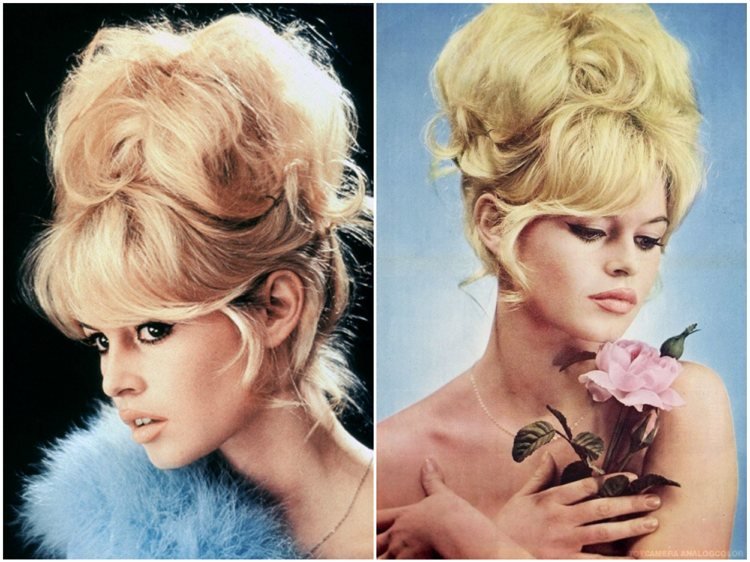 Účesový drdol Brigitte Bardot vo formáte XXL