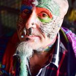Fotografija Čovjek -papiga (Tattoo čovjek -papagaj) (značenje) - primjer crteža - 004