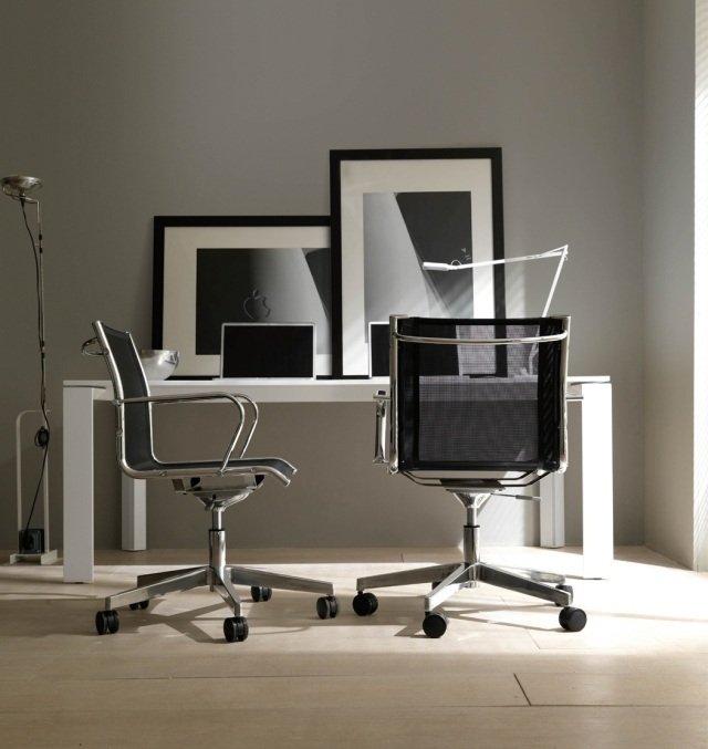 Kancelárska stolička s kovovým rámom-Zariadenie domácej kancelárie-Sezónna sieť Nápady na vybavenie kancelárskych stoličiek s kovovým rámom Zariadenia pre domácu kanceláriu-Season Net