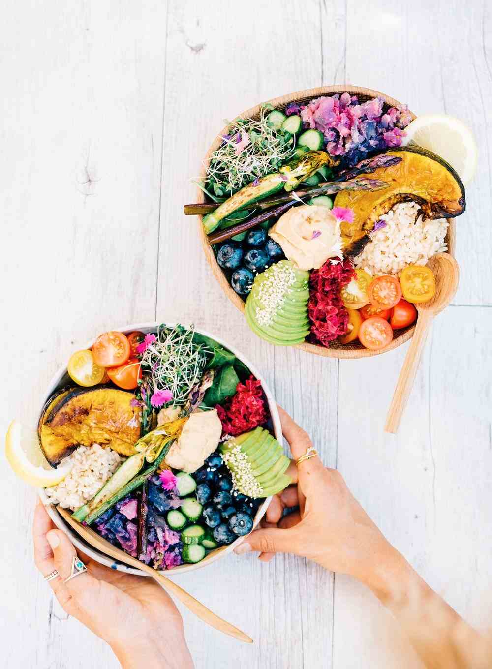 Recepty na dúhovú misku Budhu s množstvom živín