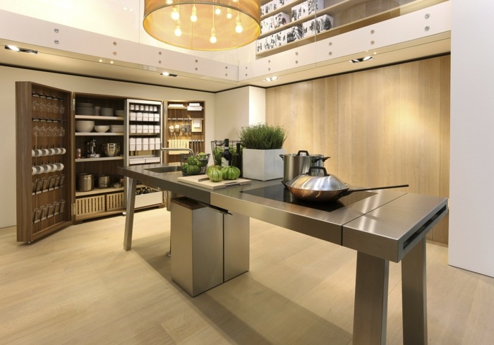 Kuchyňa-Bulthaup-B2-nerezový vzhľad