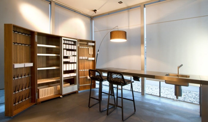 nový systém zásuviek a výsuvov z Bulthaupu