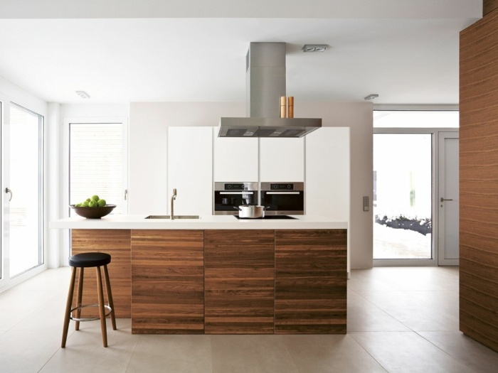 Kuchynská drevená dyha-Bulthaup