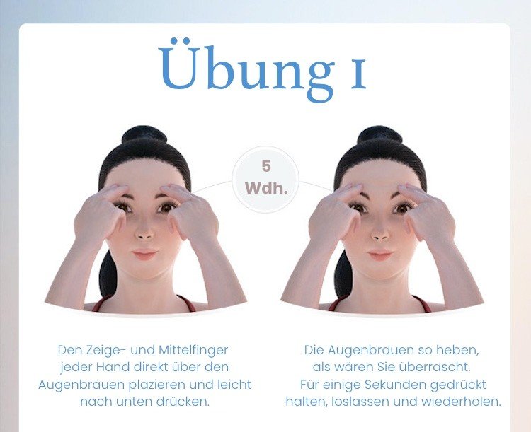 Cvičenia proti sklopeným viečkam.Jóga na tvár proti vráskam