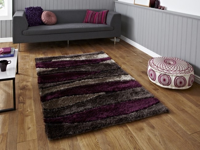 huňatý koberec polyester purpurovo sivá porcelánový rad ušľachtilý dom chlpatý koberec porcelánový rad ušľachtilý dom