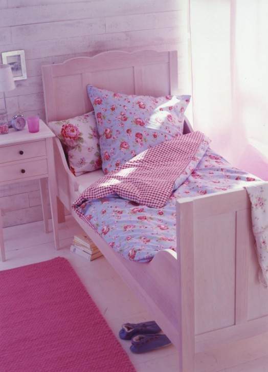 ružová postieľka ruže kvety škôlka princezná