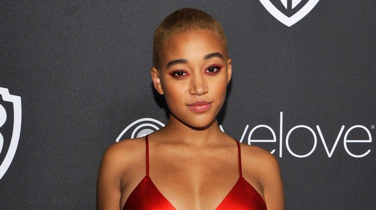 amandla stenberg buzz cut veľmi krátke vlasy