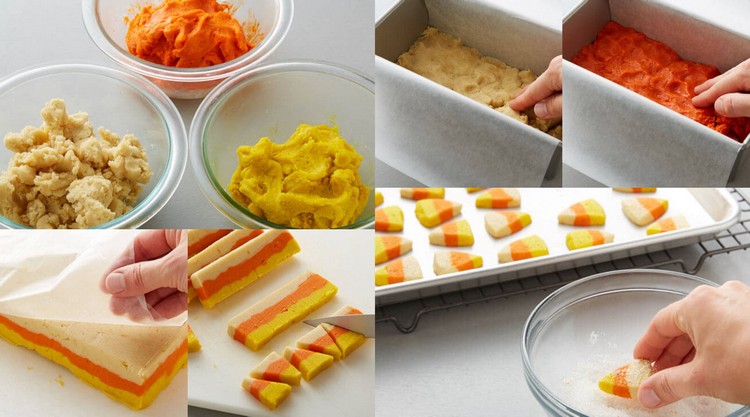 Kukuričné ​​cukrovinky recepty na jednoduché pečenie Halloweenske sladkosti