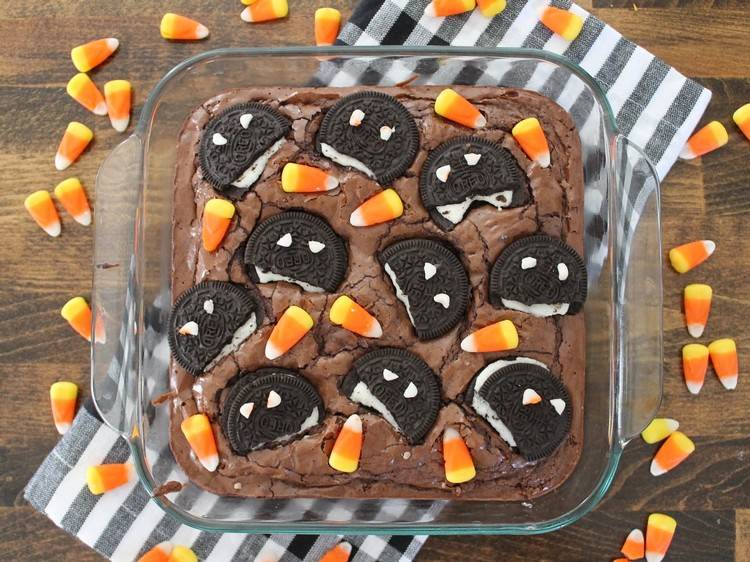 Recept na čokoládové sušienky s cukrovinkami z kukurice Oreos