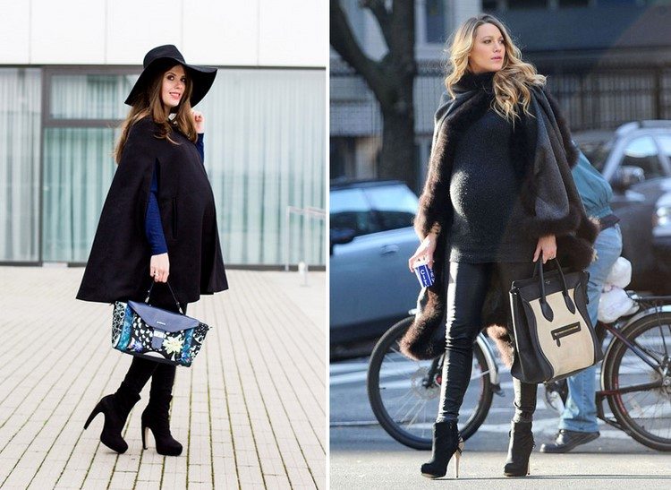 Cape je ideálny pre tehotné ženy na jeseň