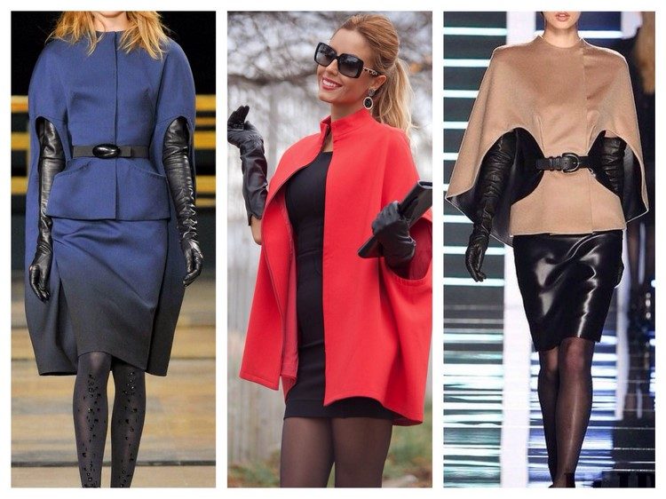 K jesenným plášťom sa perfektne hodia lakťové rukavice