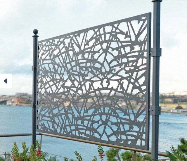 dekoratívna mriežka pre rastliny a bezpečnostný plot pre záhradu Unopiu-Caprice-súkromný plot-rastlina mreža-mreža