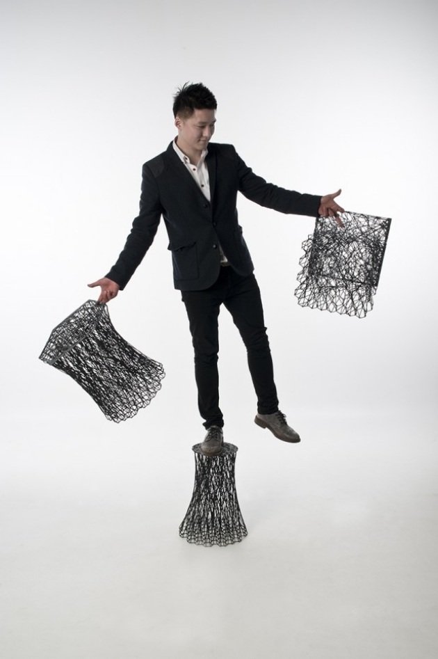 Trendy v dizajne nábytku zo série Južná Kórea-Rami z uhlíkových vlákien