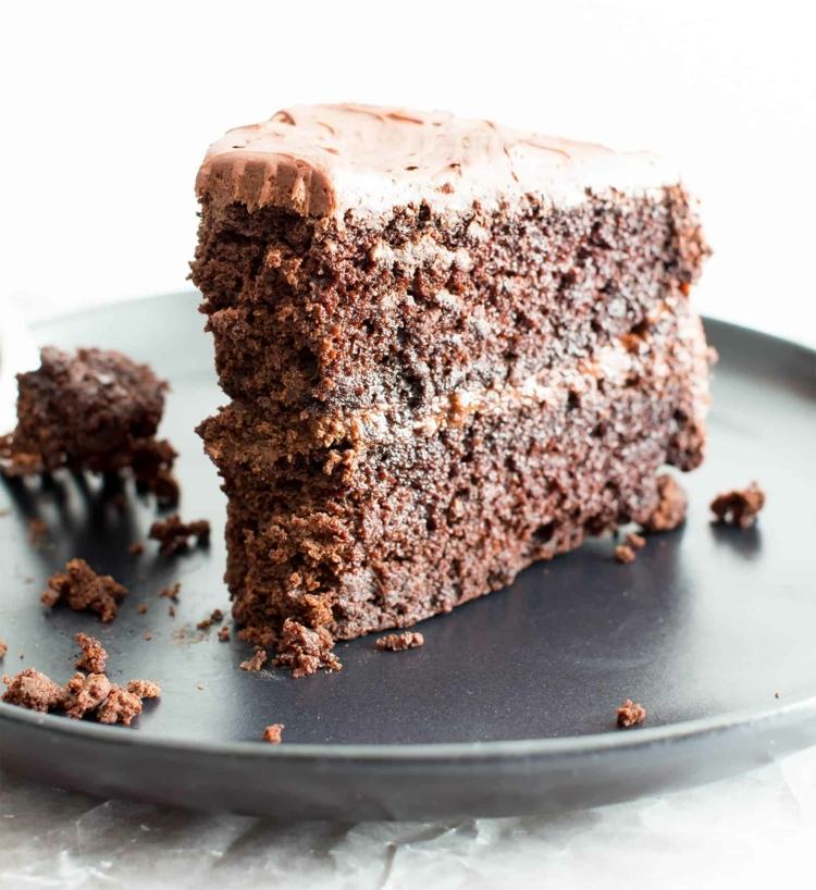 zdravý čokoládový koláč nízkokalorické recepty na pečenie recepty z karobového prášku