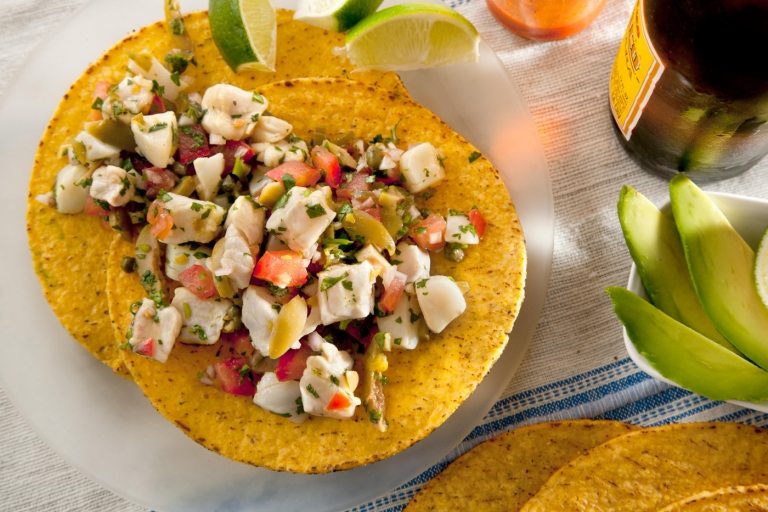 Recept na Ceviche biele mäsové rybie paradajky chilli papričky