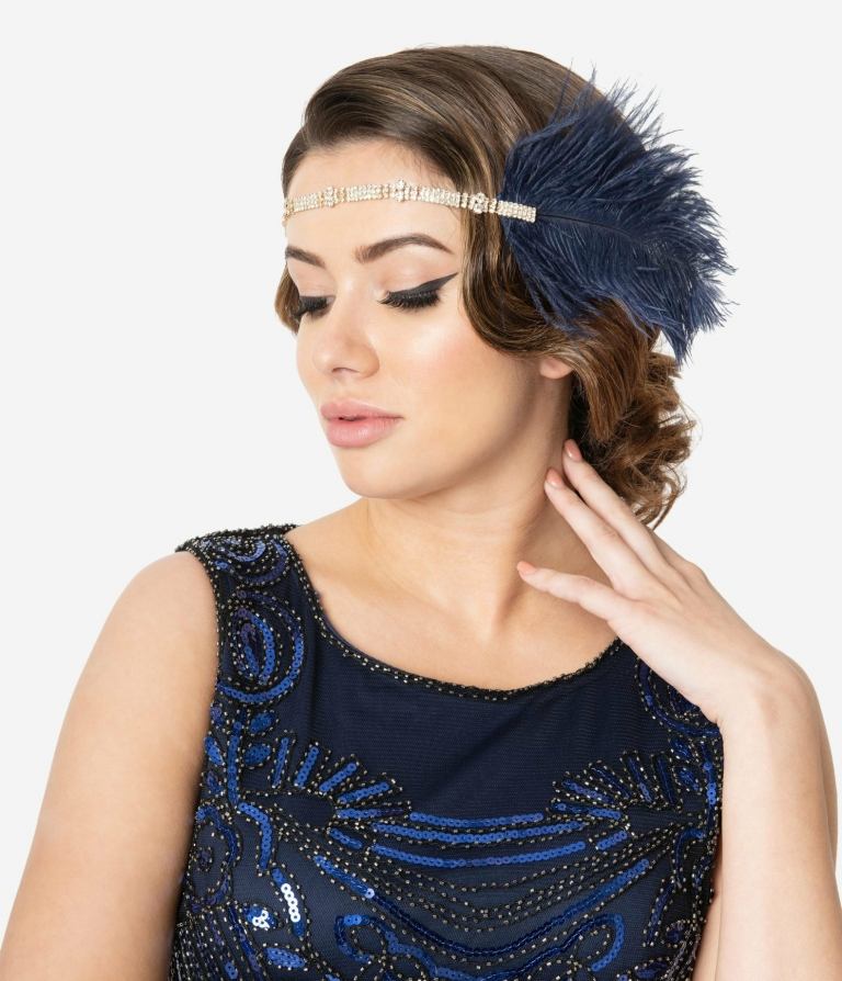 Vytvorte si vlastné účesy Charleston Gatsby Make-up