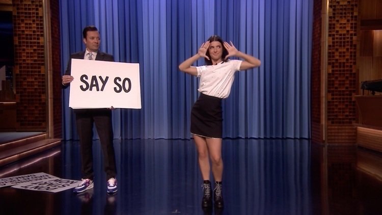 Charli D'Amelio ako hosť v šou Jimmyho Kimmela