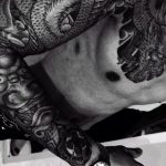 Fekete -fehér tetoválás fotója 2018.08.08. №150 - fekete -fehér tetoválás -