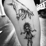 Fekete -fehér tetoválás fotója 2018.08.08. №324 - fekete -fehér tetoválás -