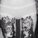 Fekete -fehér tetoválás fotója 2018.08.08. №399 - fekete -fehér tetoválás -