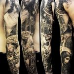Fekete -fehér tetoválás fotója 2018.08.08. №021 - fekete -fehér tetoválás -