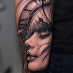 Fekete -fehér tetoválás fotója 2018.08.08. №048 - fekete -fehér tetoválás -