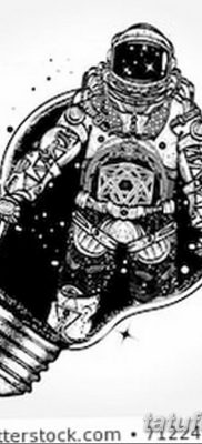 fekete -fehér vázlat egy tetoválásról a kép egyik változata 2019.03.11 №040 - tetoválóvázlat -