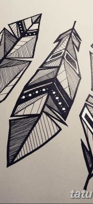 fekete -fehér vázlat a geometria tetoválásról 2019.03.09. №028 - tetoválási vázlat -