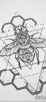 fekete -fehér vázlat a geometria tetoválásról 2019.03.09. №031 - tetoválóvázlat -