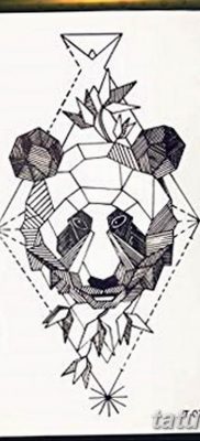 fekete -fehér vázlat a geometria tetoválásról 2019.03.09. №032 - tetoválóvázlat -