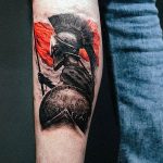 Снимка на черно червени татуировки 15.06.2019 №021 - черно червени татуировки снимка -