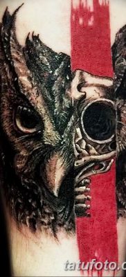 Снимка на черно червени татуировки 15.06.2019 №028 - черно червени татуировки снимка -