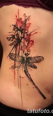 Снимка на черно червени татуировки 15.06.2019 №033 - черно червени татуировки снимка -