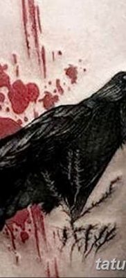 Снимка на черно червени татуировки 15.06.2019 №049 - черно червени татуировки снимка -