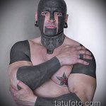 A fekete tetoválás # 871 a minta klassz változata, amely jól használható átalakítására és fekete tetoválásként történő alkalmazására egy lány számára