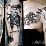 az 59. számú fekete tetoválás a minta hűvös változata, amely jól használható a nyakon lévő fekete tetoválás feldolgozására és alkalmazására